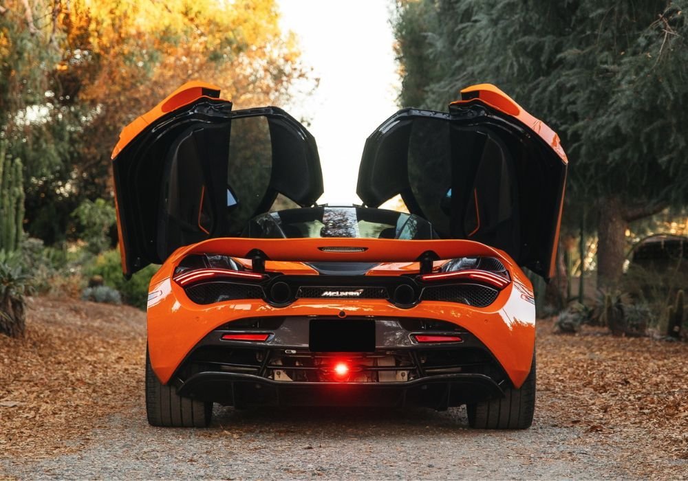 McLaren 720S Orange Rental | Apex Exotic Rentals