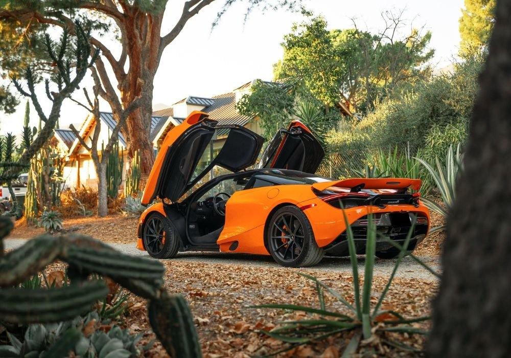 McLaren 720S Orange Rental | Apex Exotic Rentals