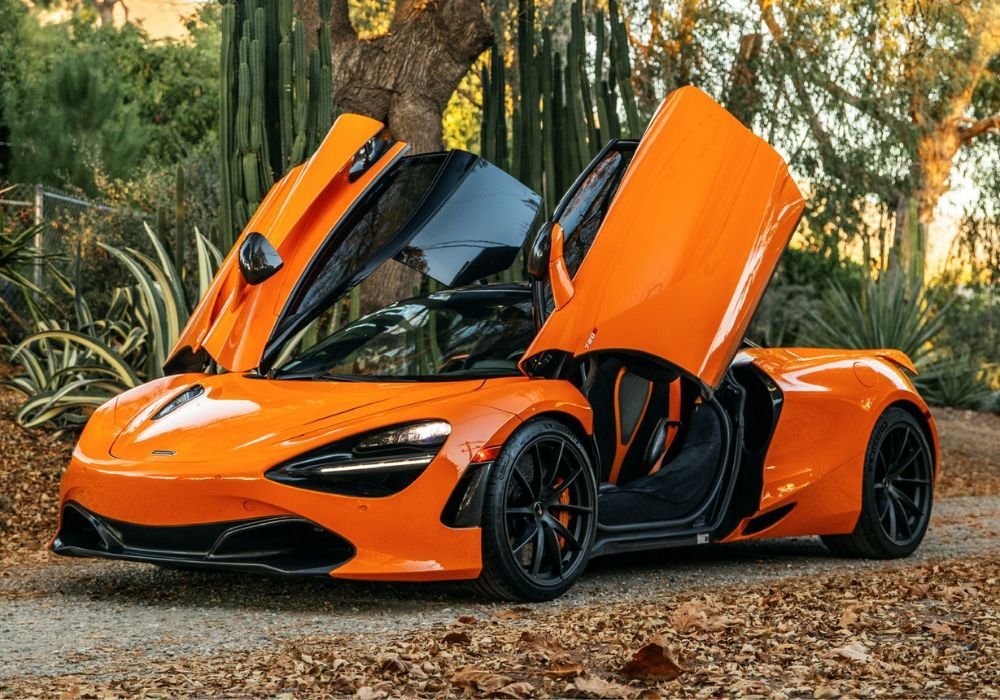 McLaren 720S Orange Rental | Apex Exotic Rentals