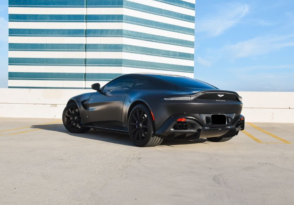 Aston Martin Vantage Front View | Apex Exotic Rentals