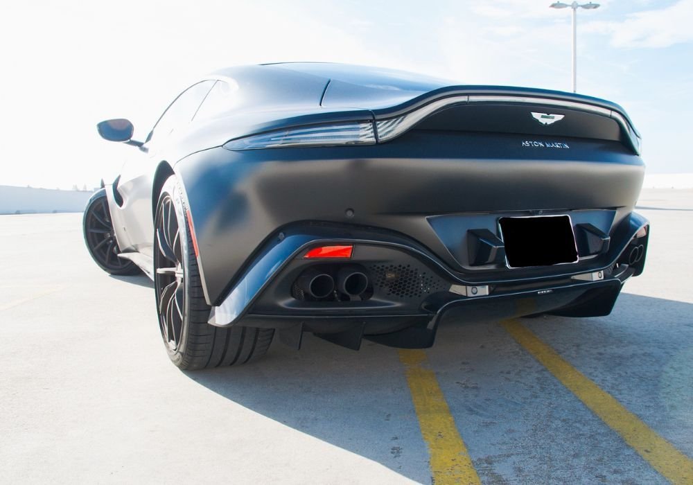 Aston Martin Vantage Front View | Apex Exotic Rentals