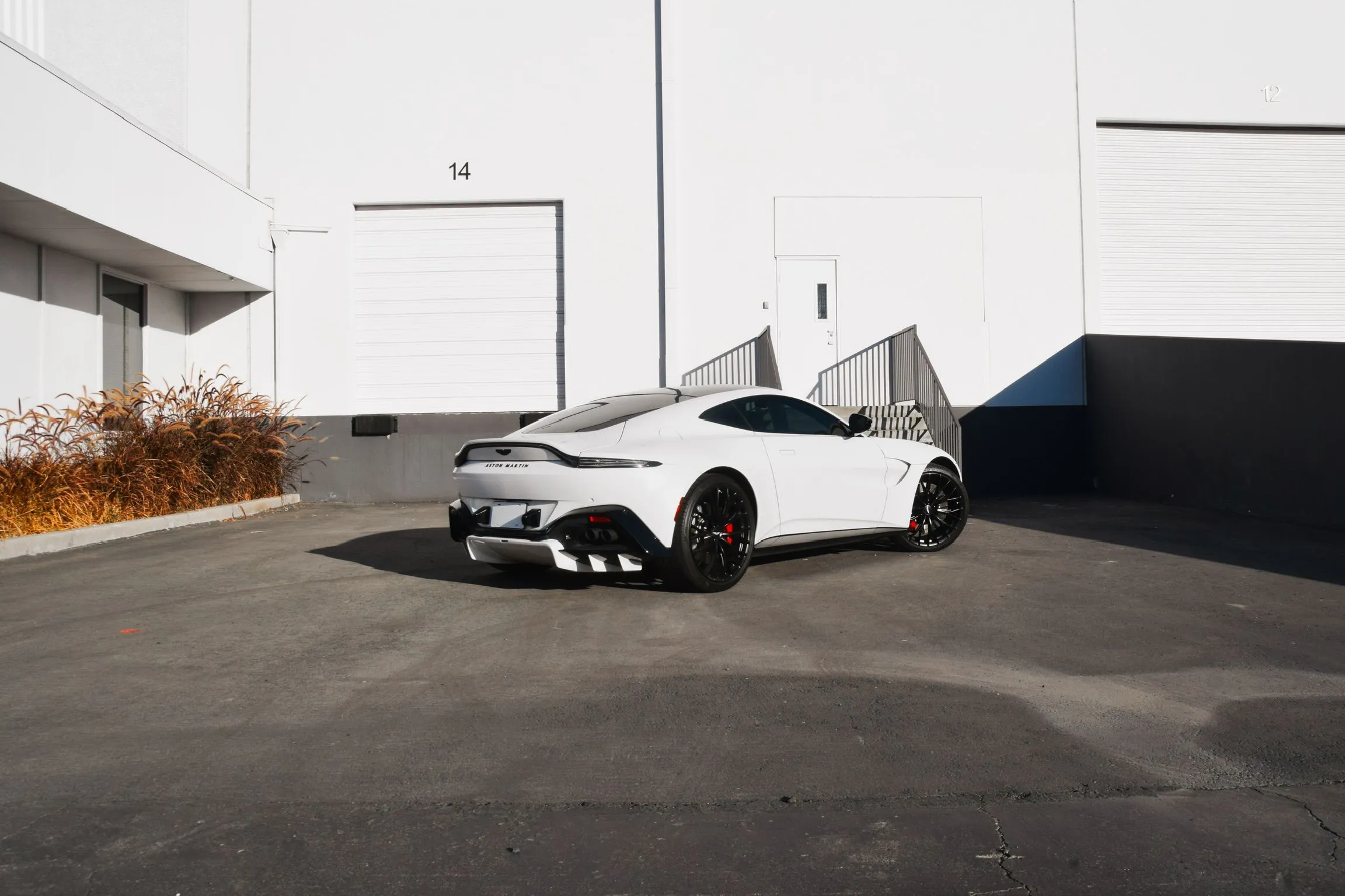 Aston Martin Vantage Front View | Apex Exotic Rentals