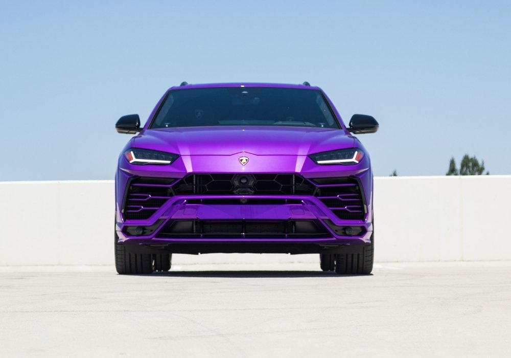 Lamborghini Urus Purple . White Rental | Apex Exotic Rentals