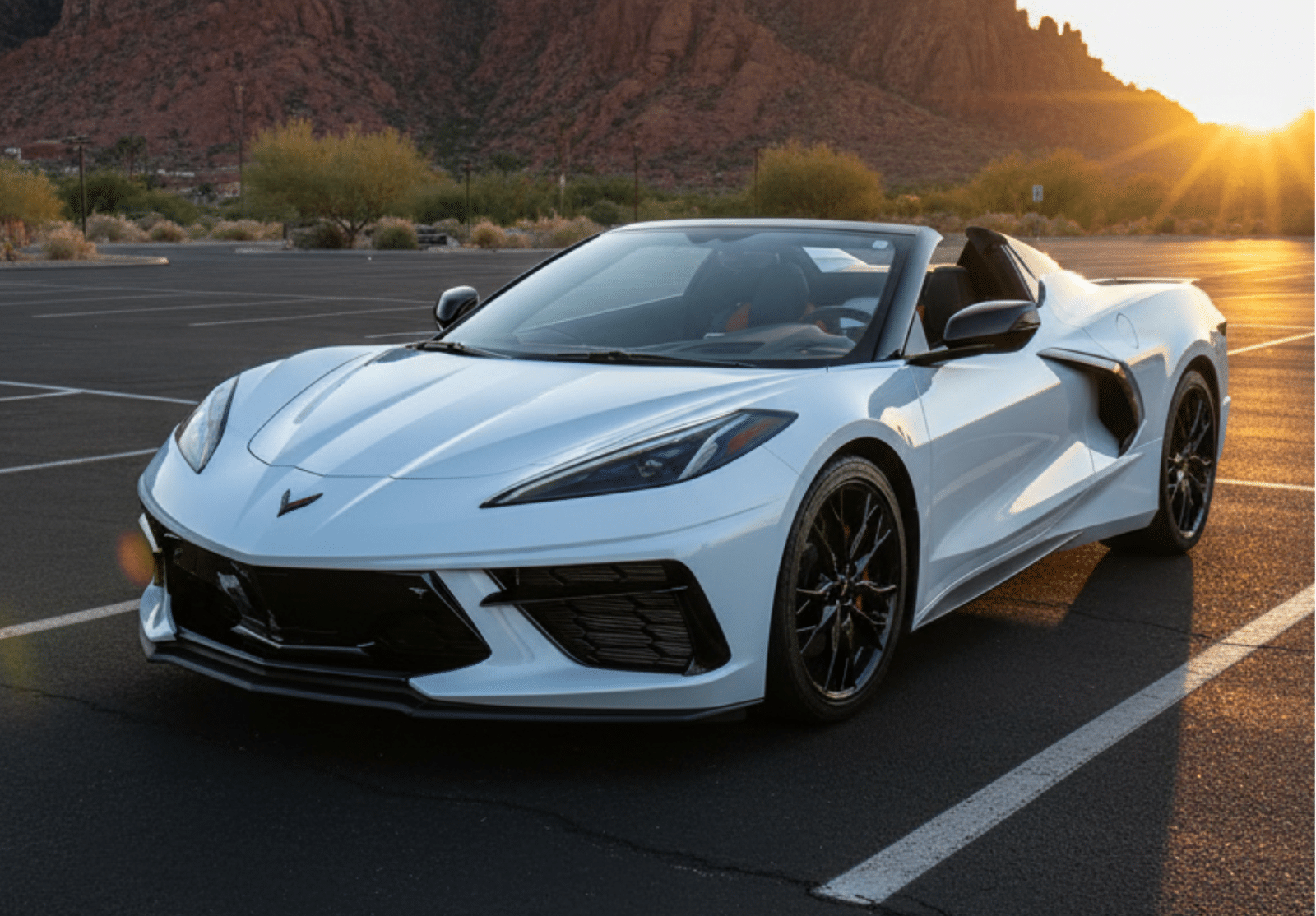 Chevrolet C8 Corvette (White)