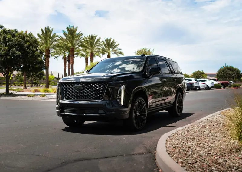 Black Cadillac Escalade Rental Scottsdale