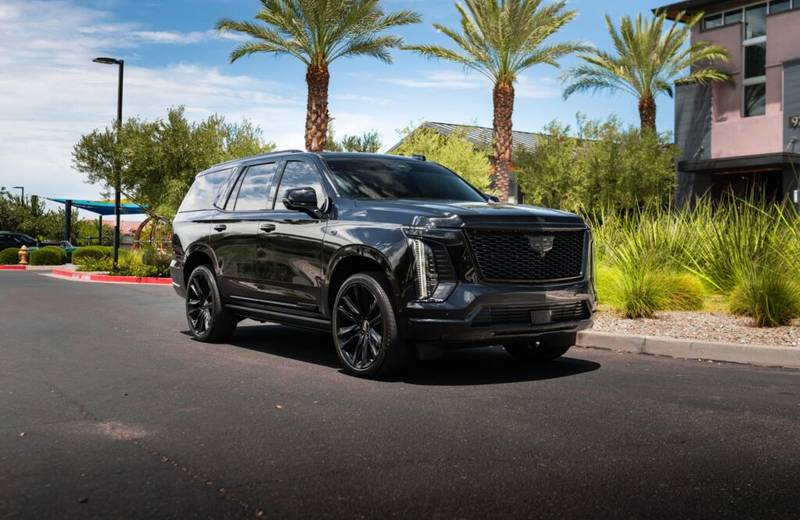 Black Cadillac Escalade Rental Scottsdale