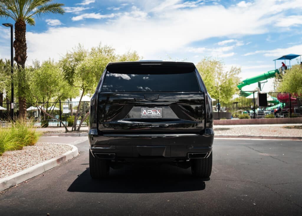 Black Cadillac Escalade Rental Scottsdale