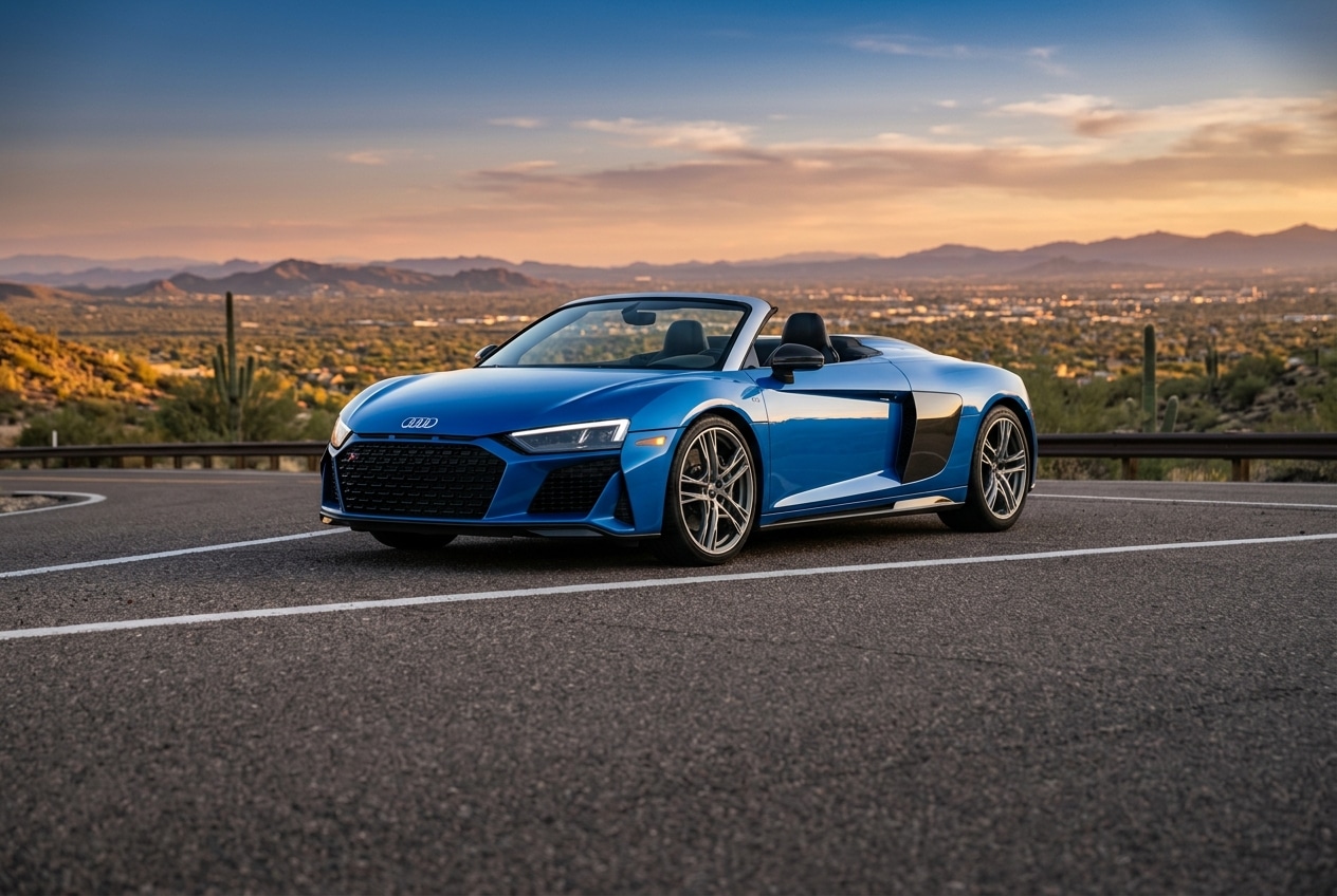 Audi R8 Spyder Rental Scottsdale & Phoenix | Apex Exotic