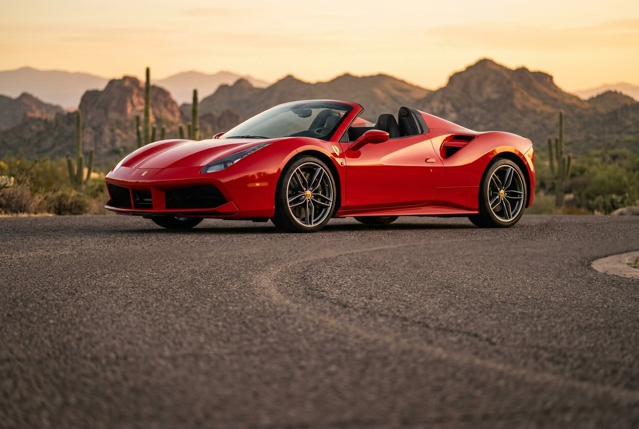 Ferrari 488 Spider (Red)