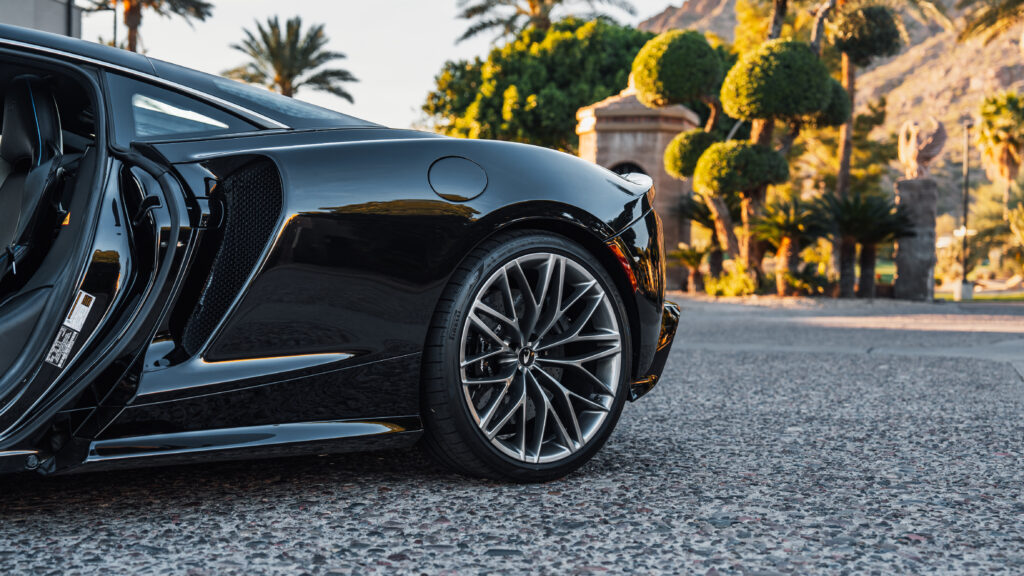 Black McLaren GT Rental