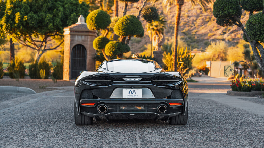 Black McLaren GT Rental