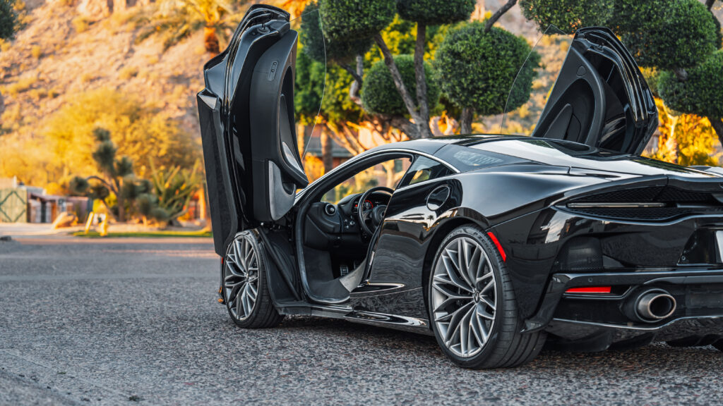 Black McLaren GT Rental