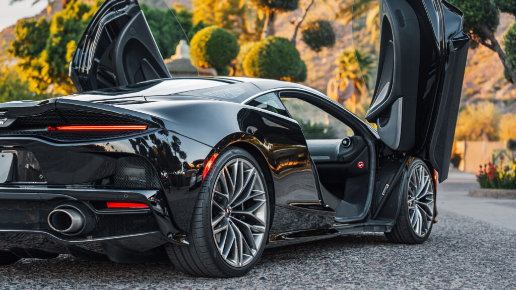 Black McLaren GT Rental