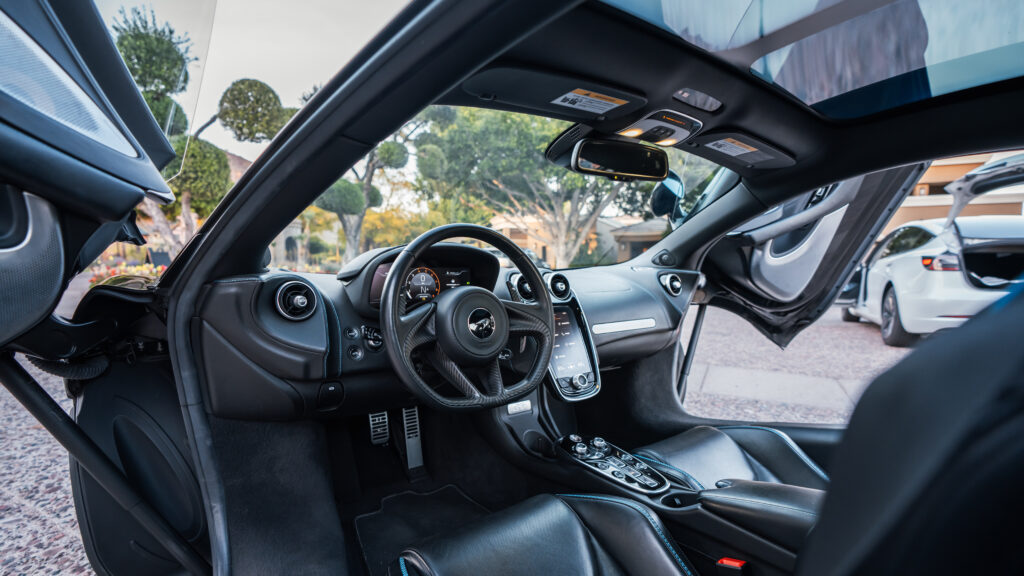 Black McLaren GT Rental